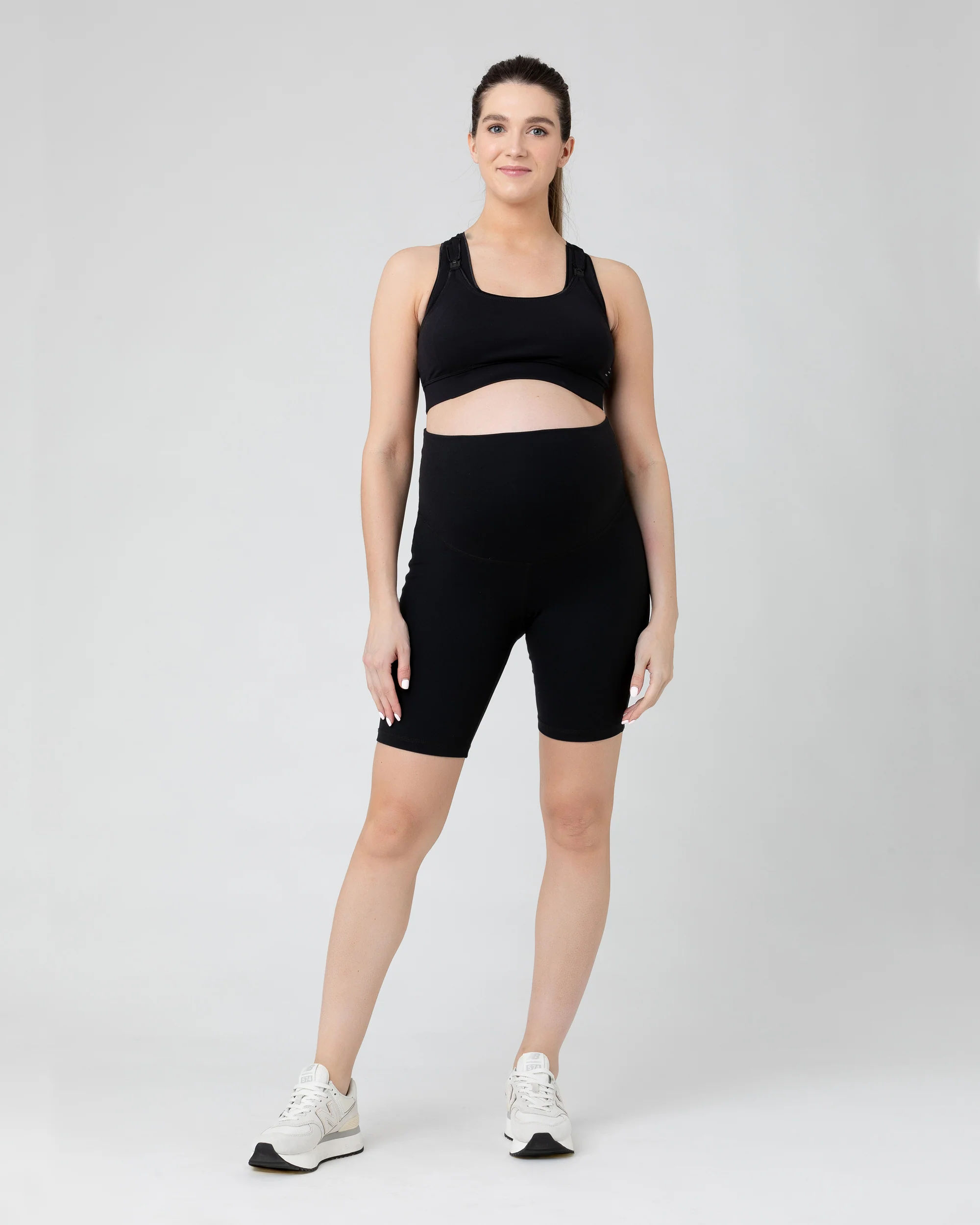 Active Nursing Crop Top  Black - Image 6