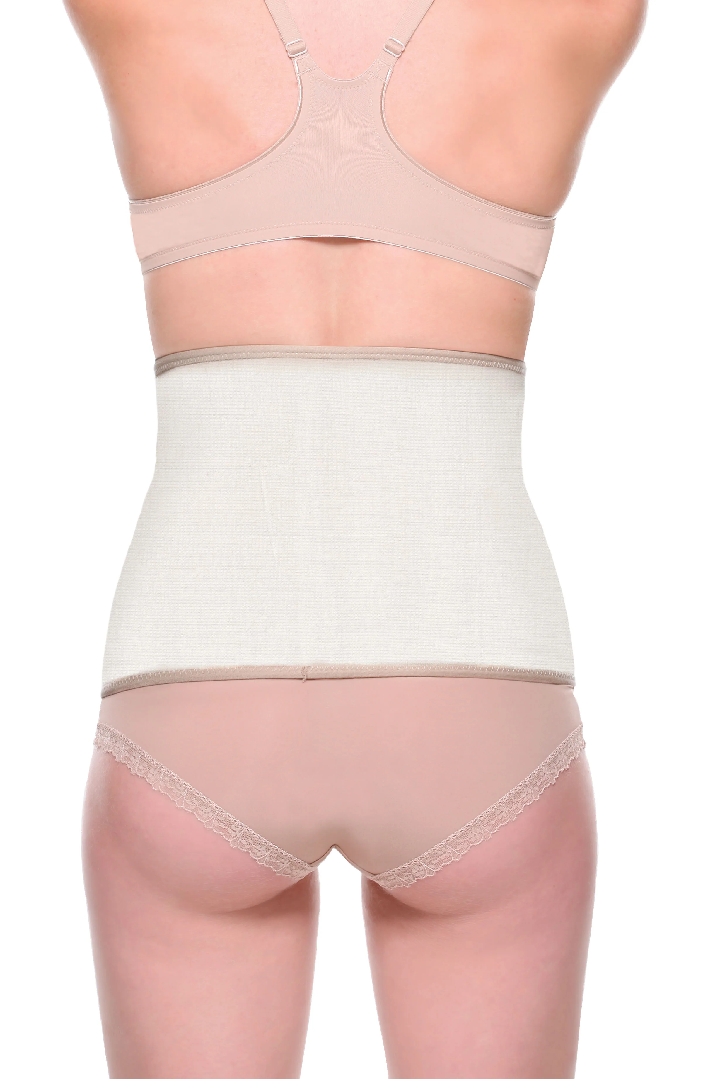 Bamboo Belly Wrap Nude - Image 3