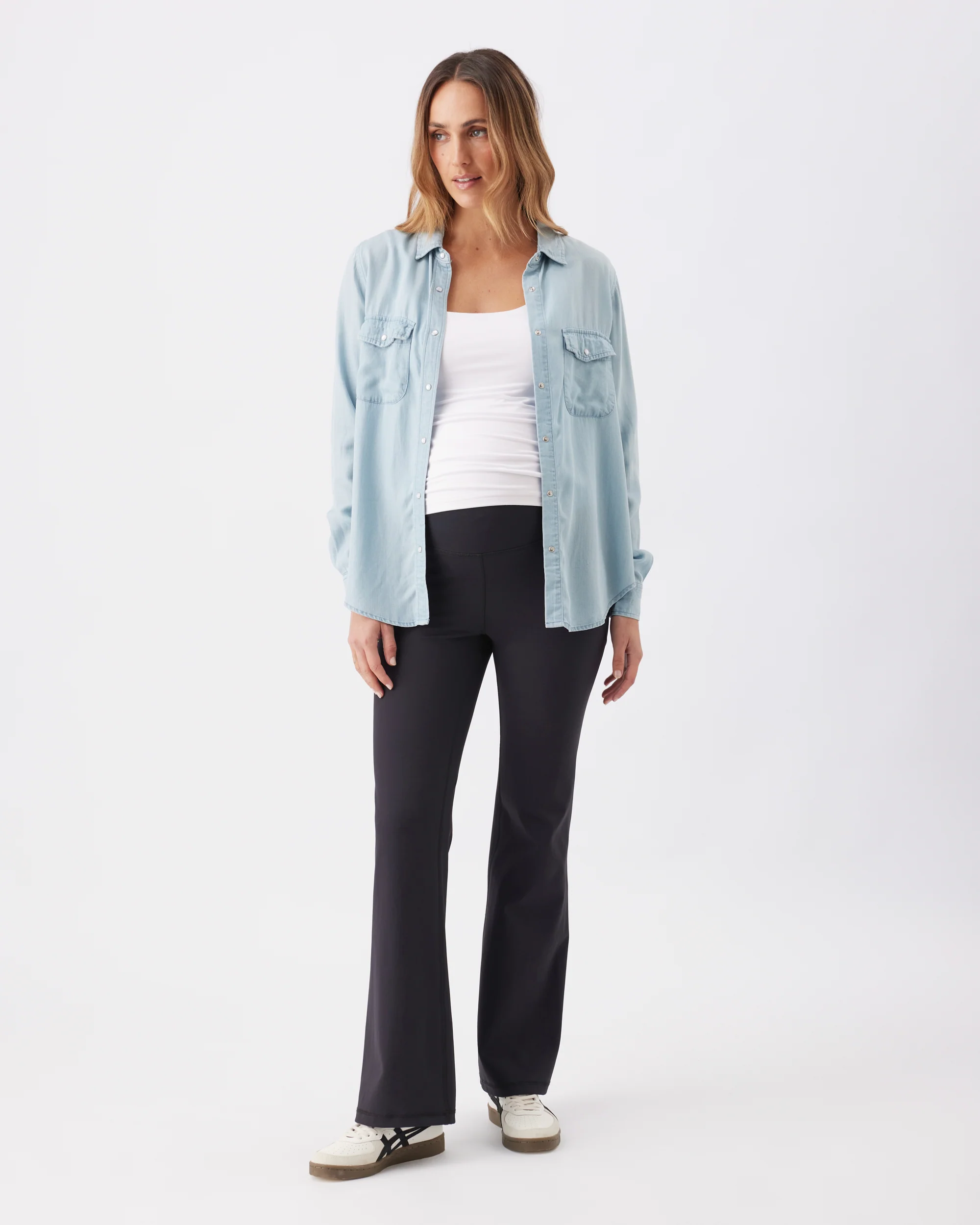 Bec Chambray Shirt  Clean Fade - Image 5