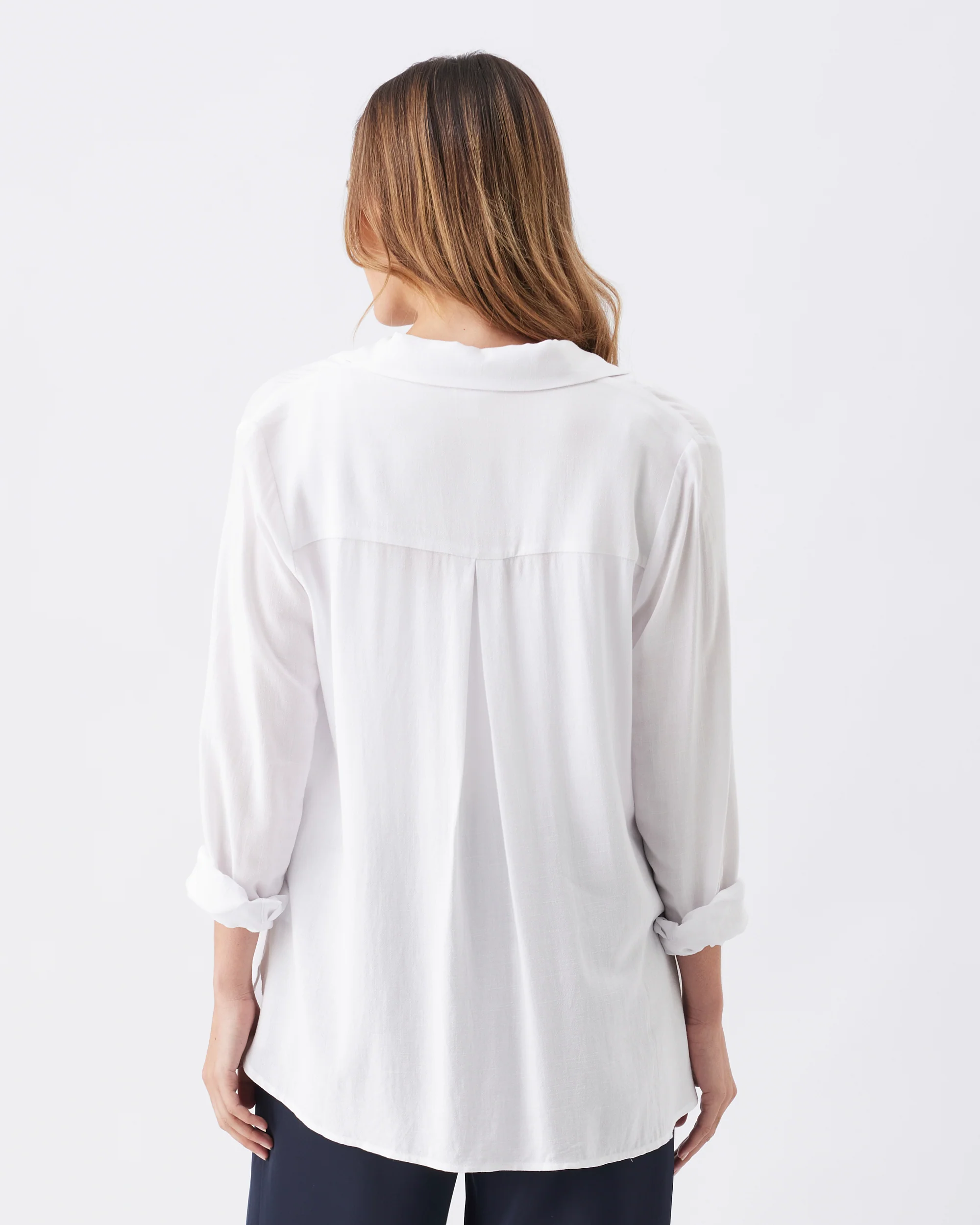 Clara Relaxed Shirt  White - Image 5