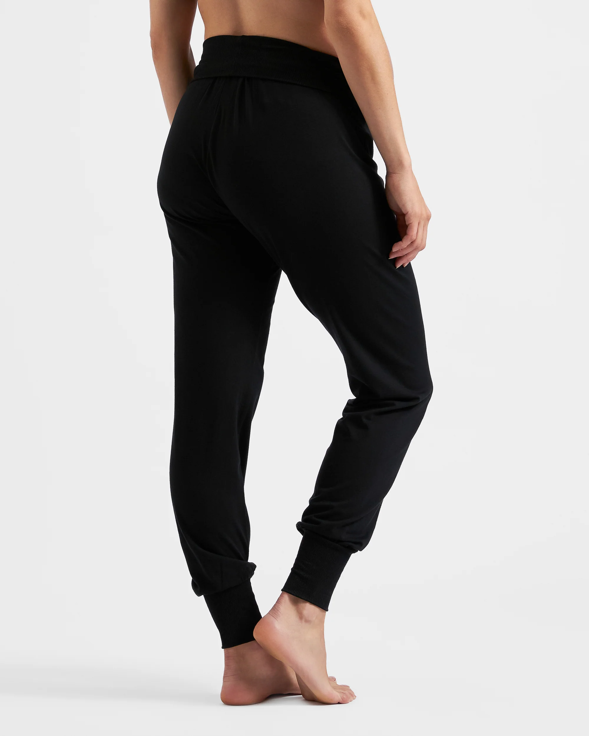 Jersey Lounge Pant Black - Image 4