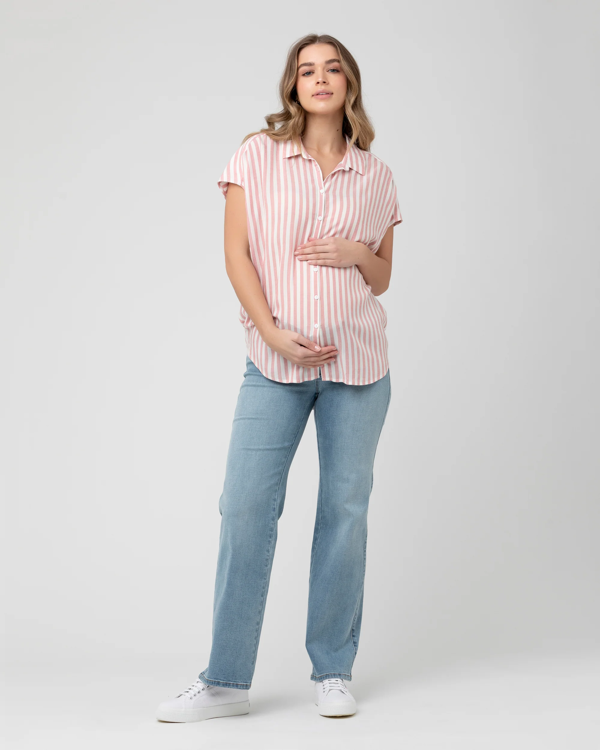 Kyle Wide Leg Jean Light Blue - Image 5