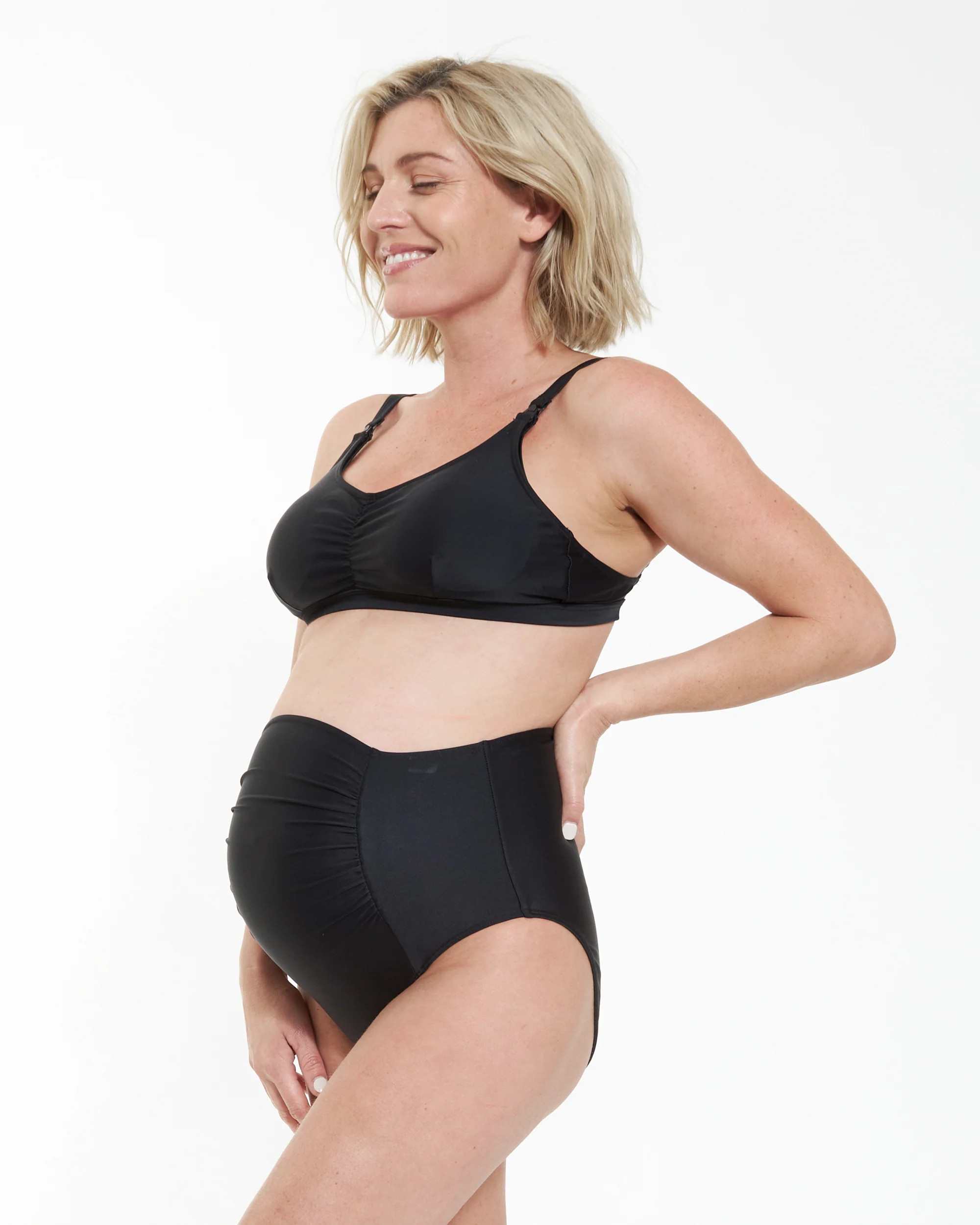 Monterey Nursing Bikini Black - Image 5