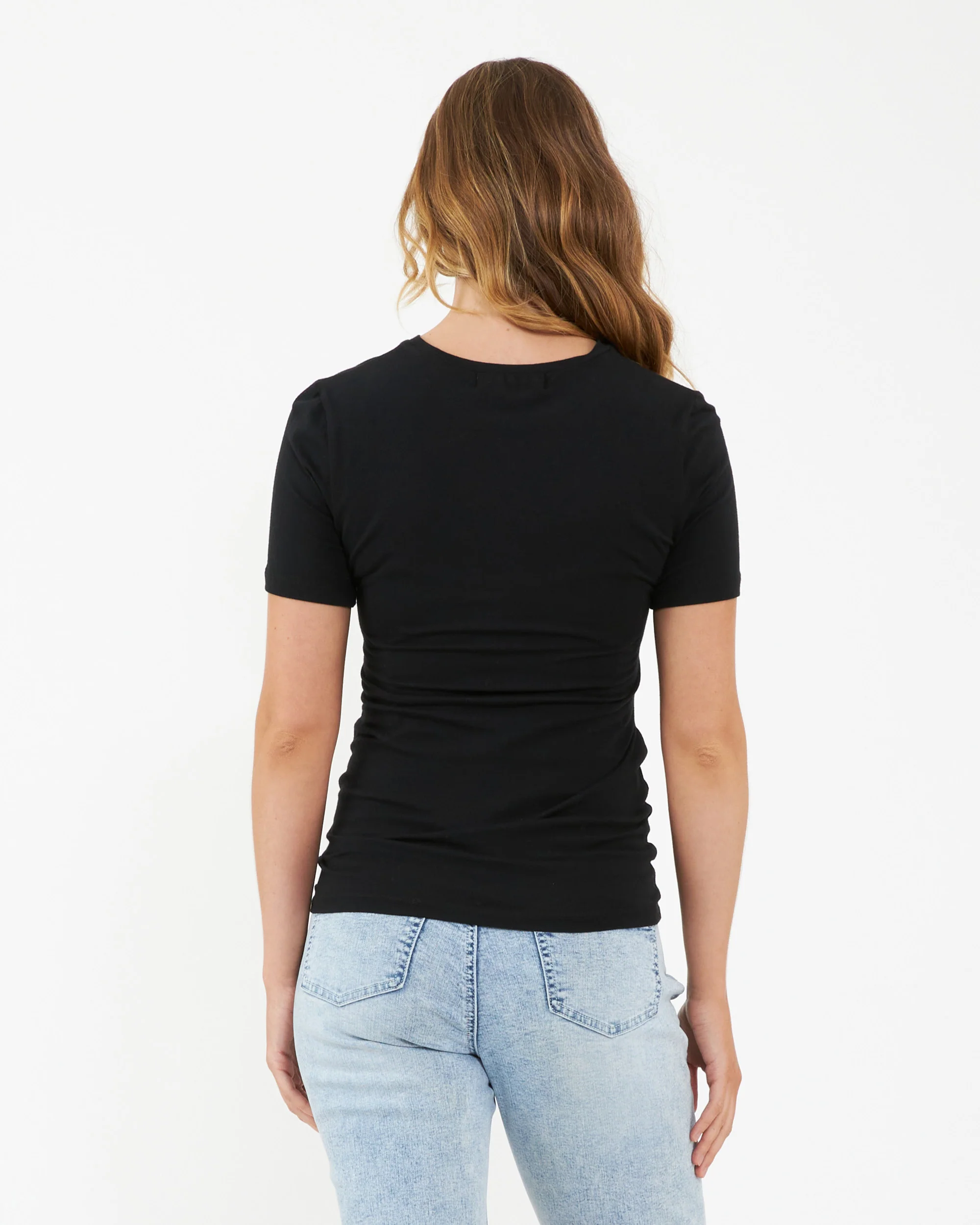 Organic Nursing Tee Black - Image 5