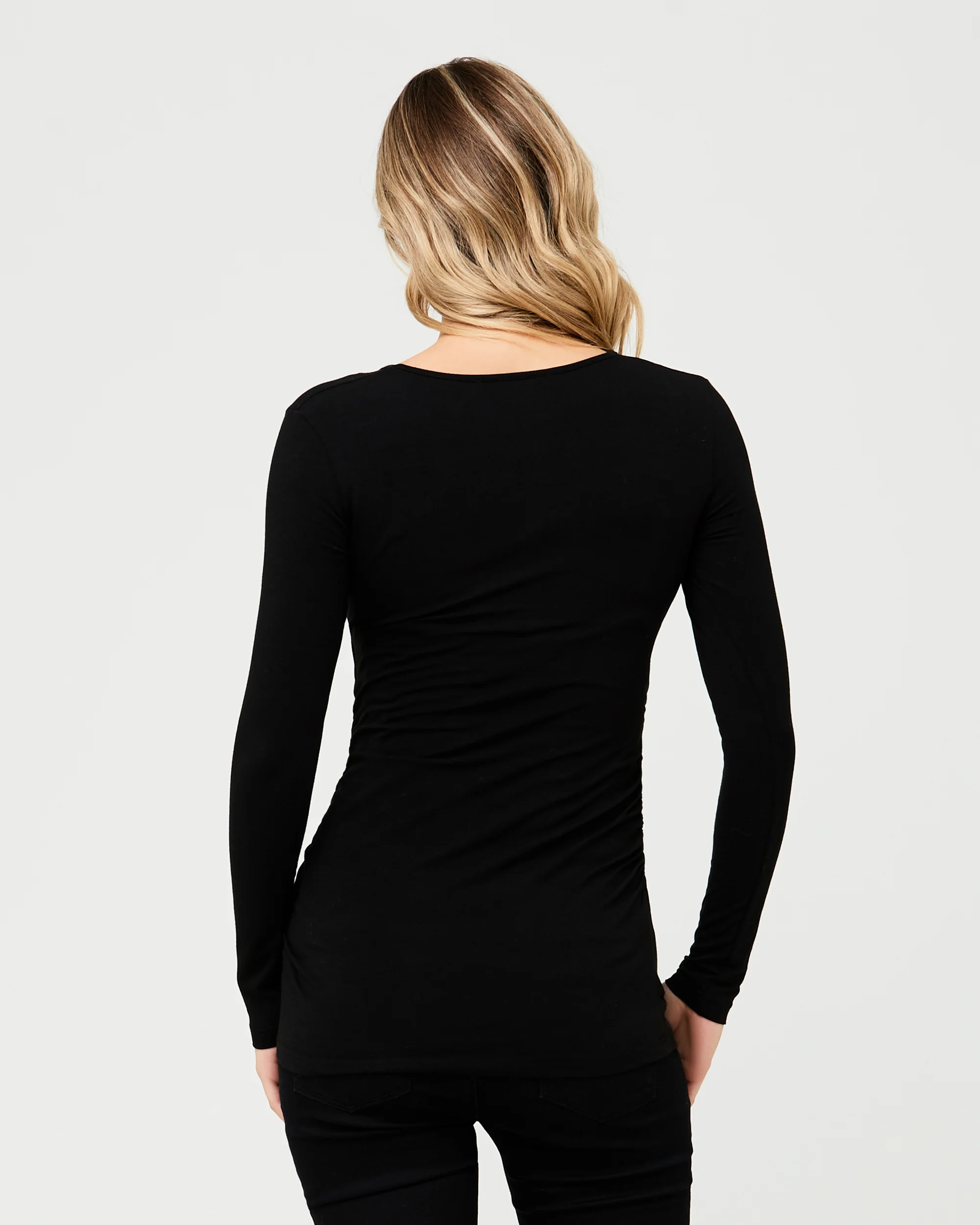 Organic Nursing Top Black - Image 3