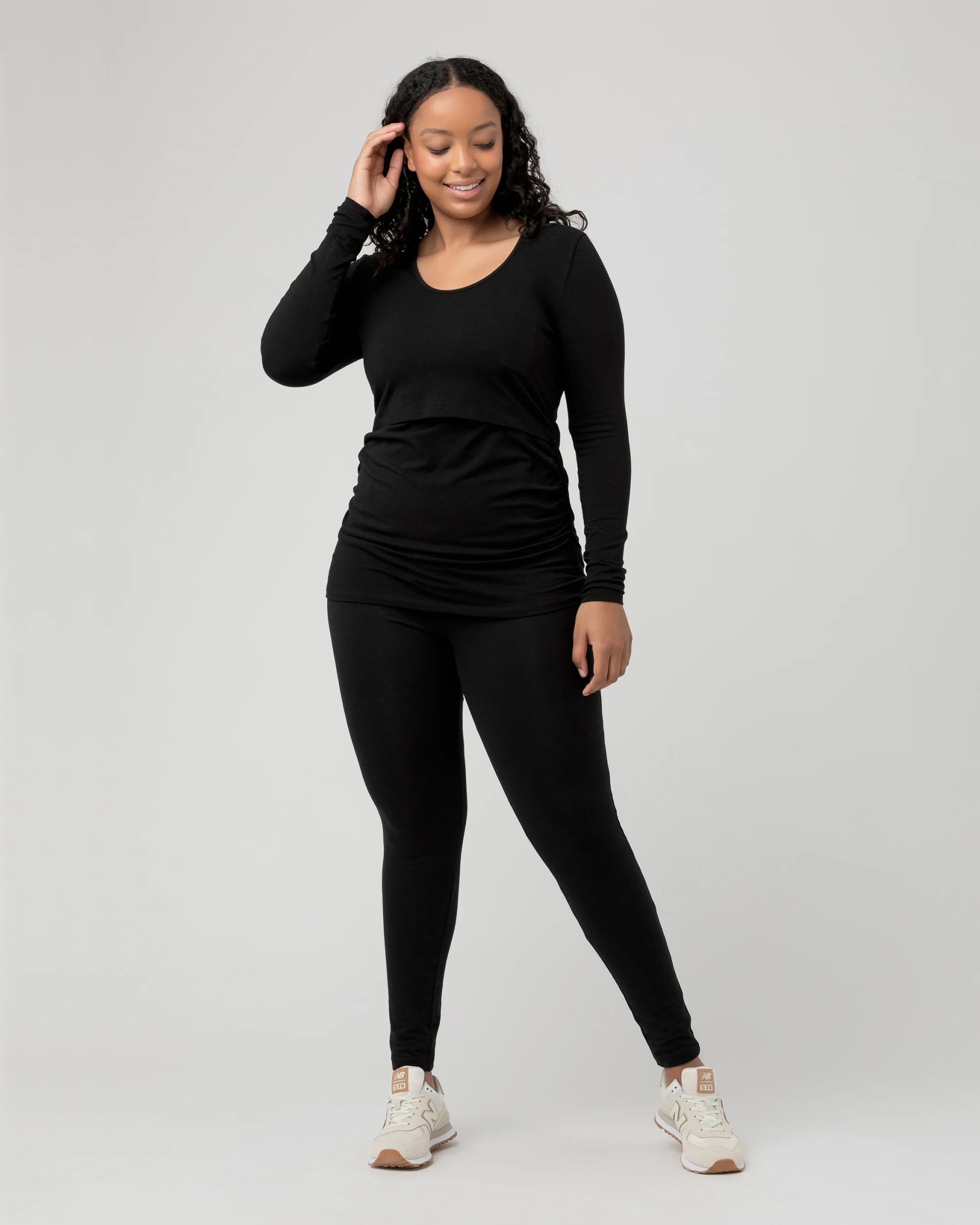 Organic Nursing Top Black - Image 6