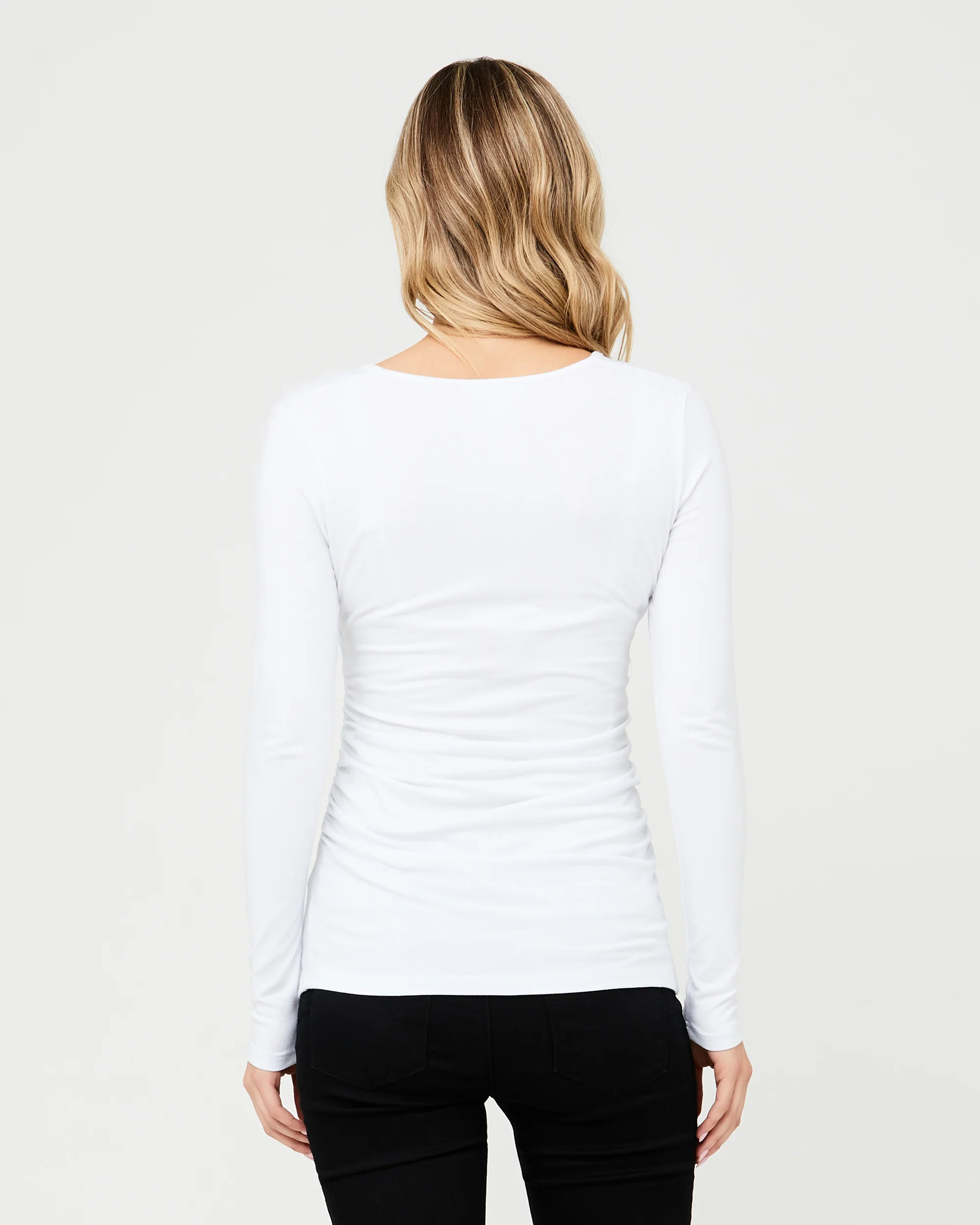 Organic Nursing Top White - Image 3