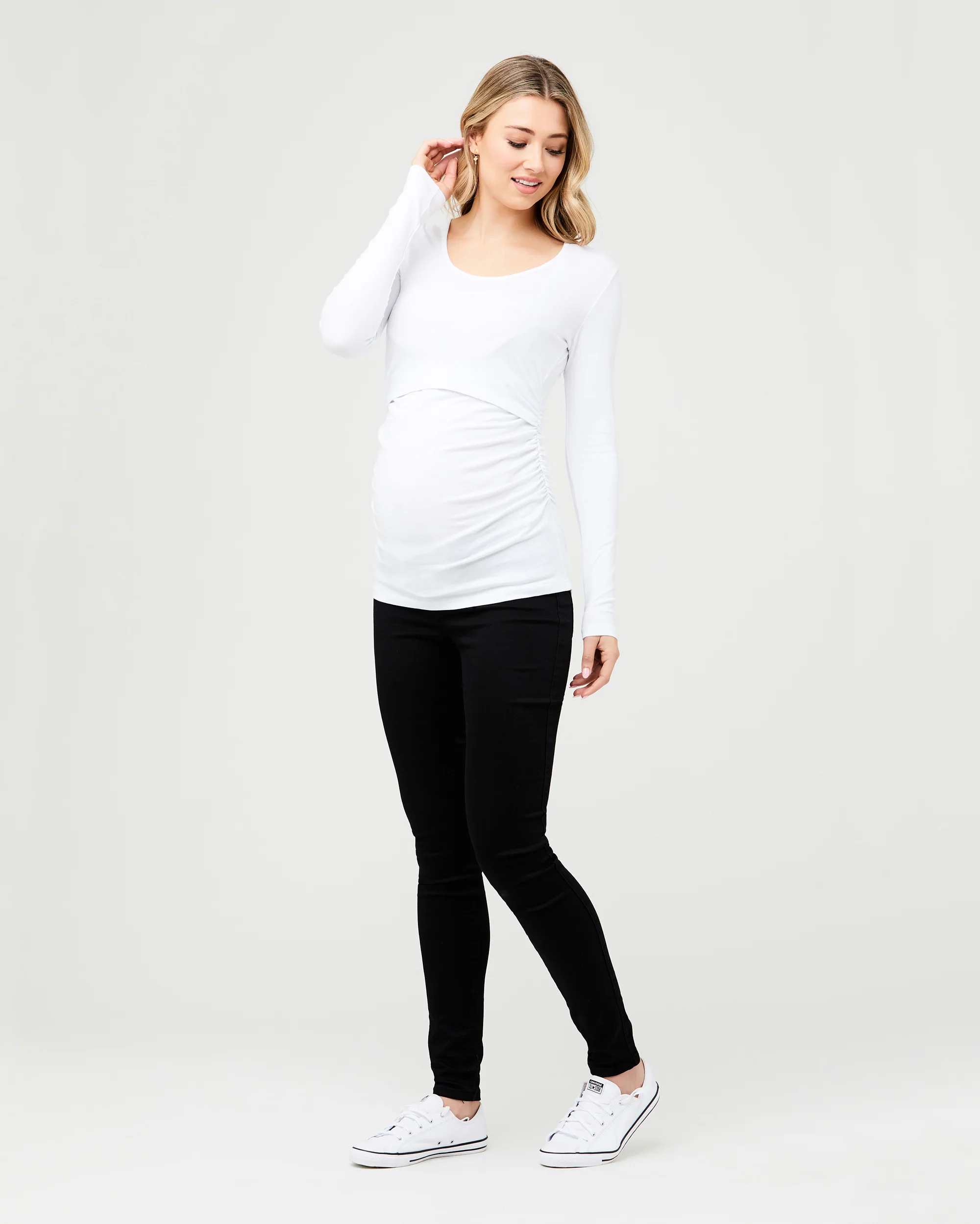 Organic Nursing Top White - Image 4