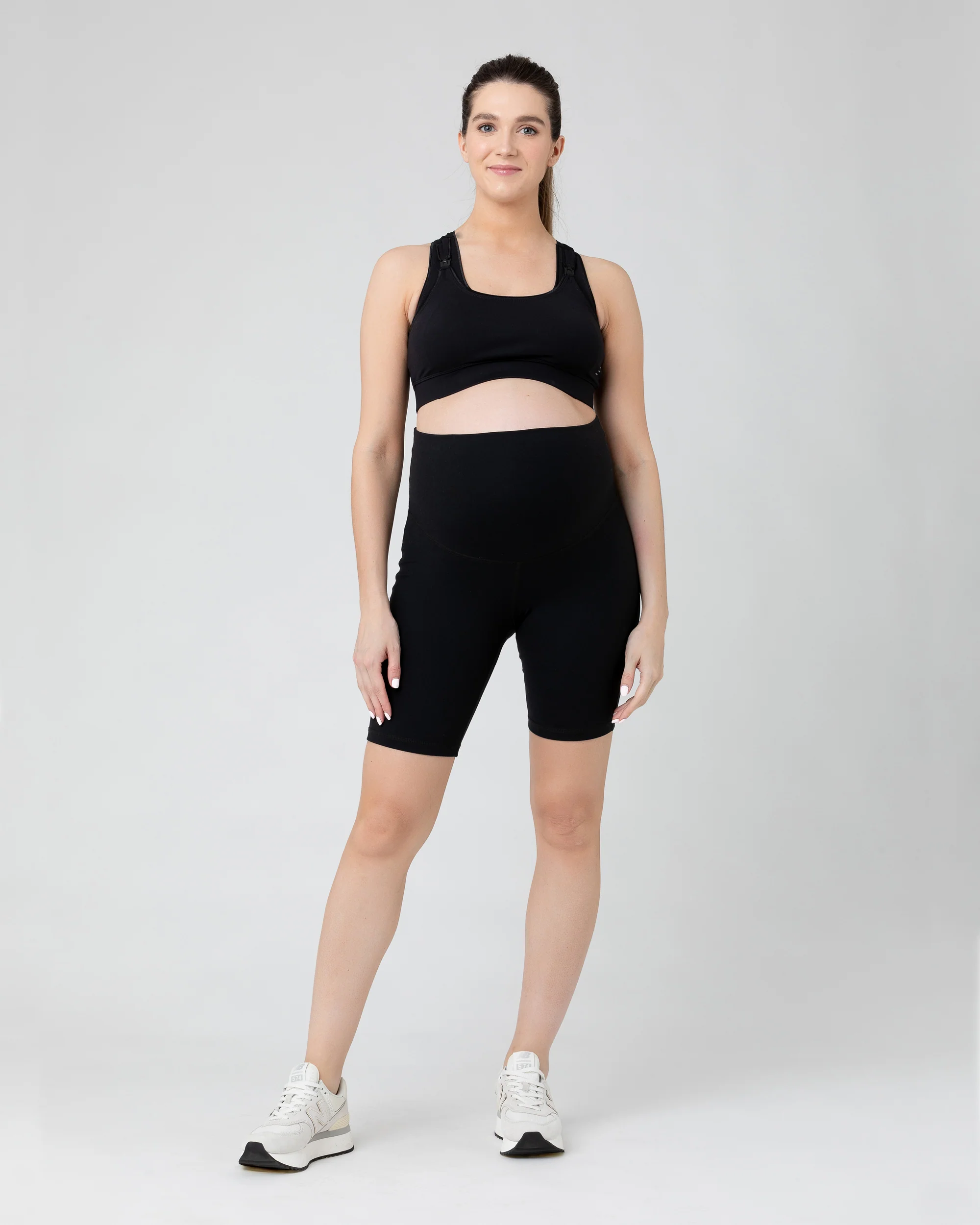 Over Tummy Bike Short Black - Image 5