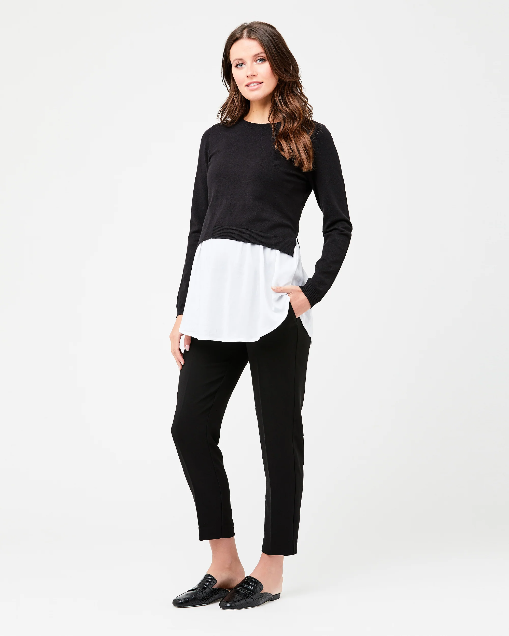 Pia Nursing Knit Black - Image 5