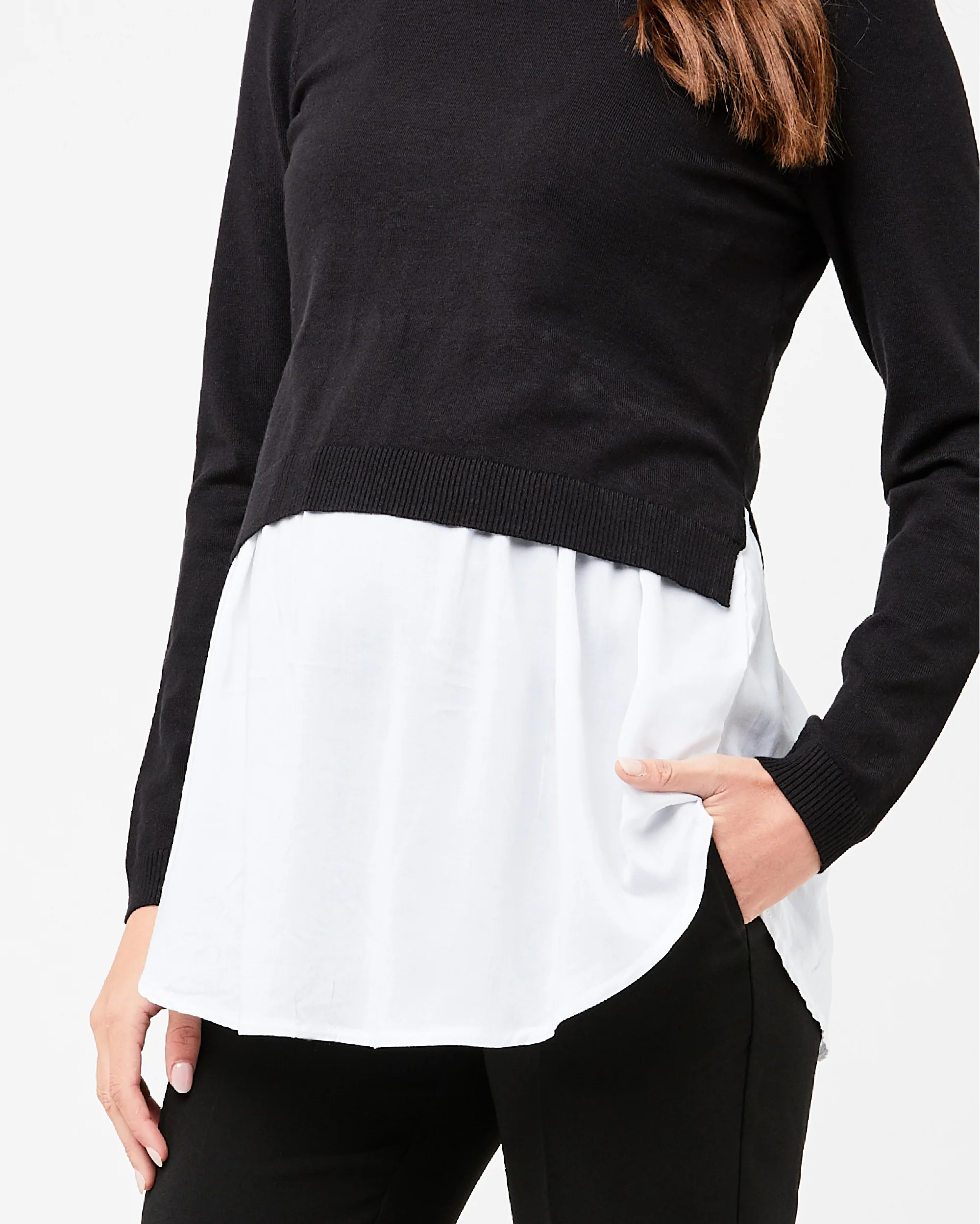 Pia Nursing Knit Black - Image 6