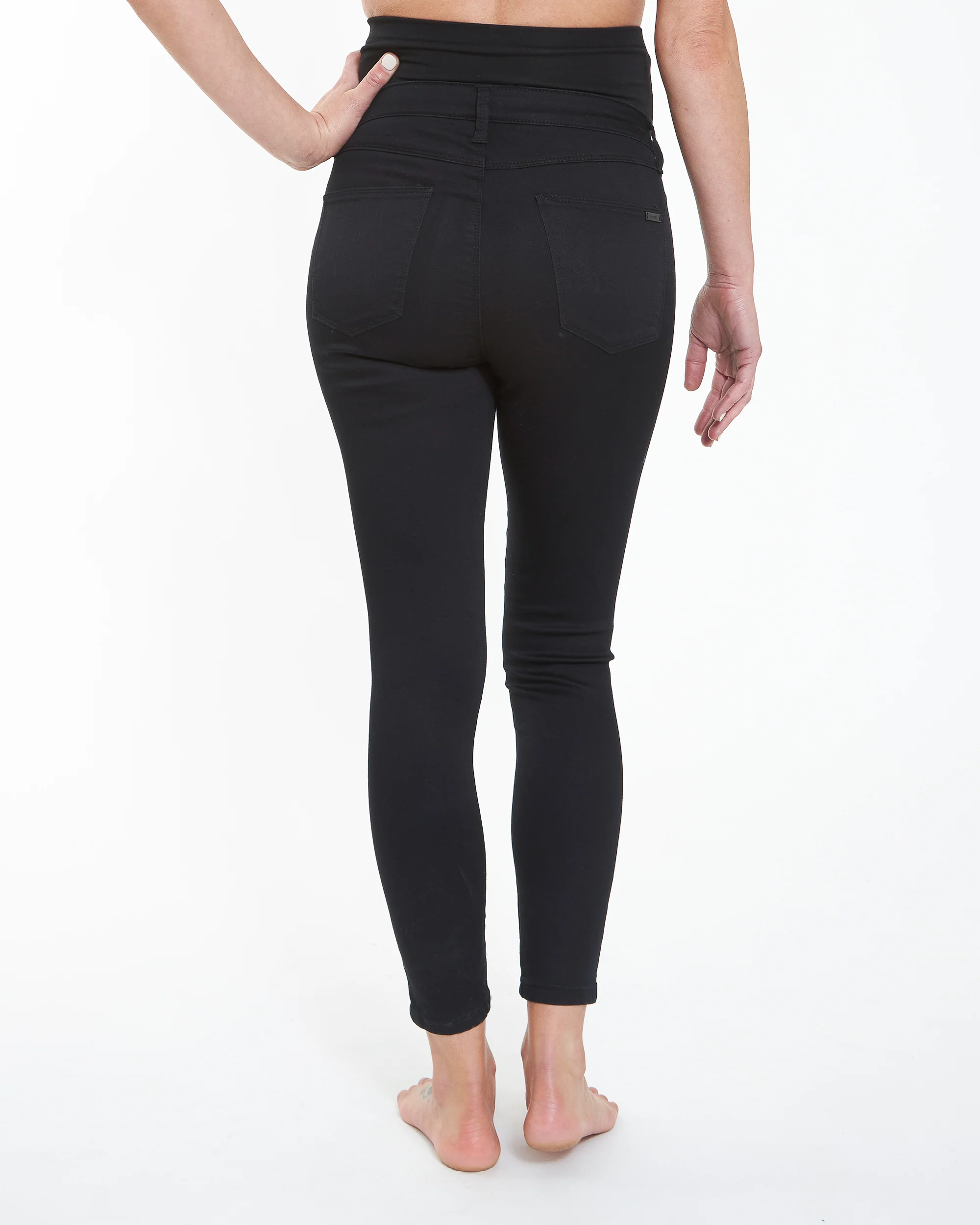 Rebel Ankle Grazer Jegging Black - Image 7